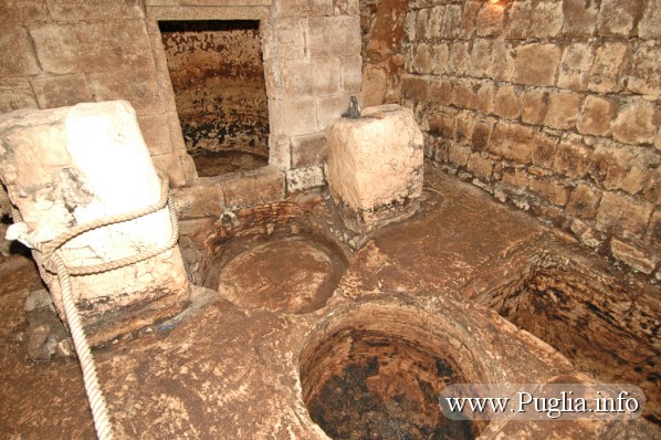 Trappeti Ipogei in Puglia, Morciano di Leuca nella sede della ProLoco Torre vado.