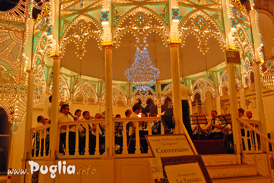 Orchestra di Fiati in una delle tante feste di Paese