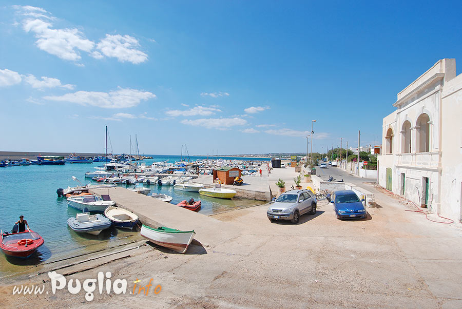 scalo porticciolo turistico in Puglia