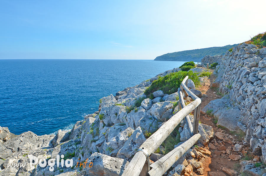 Itinerario e sentieri trekking sul mare